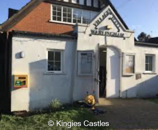 Warlingham Village Hall ,kingies castle halll hire venue hire